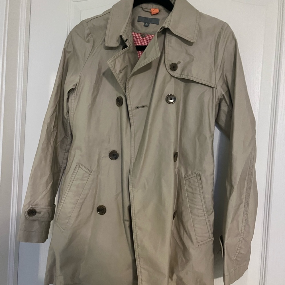 Uniqlo Tan Trenchcoat with Lining